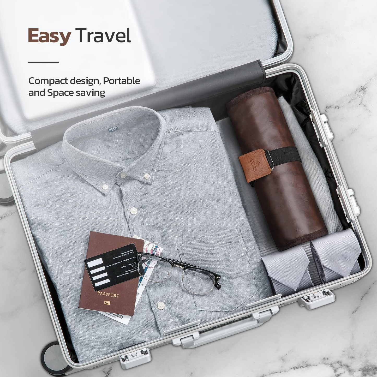 Men's Compact Travel Wash Bag