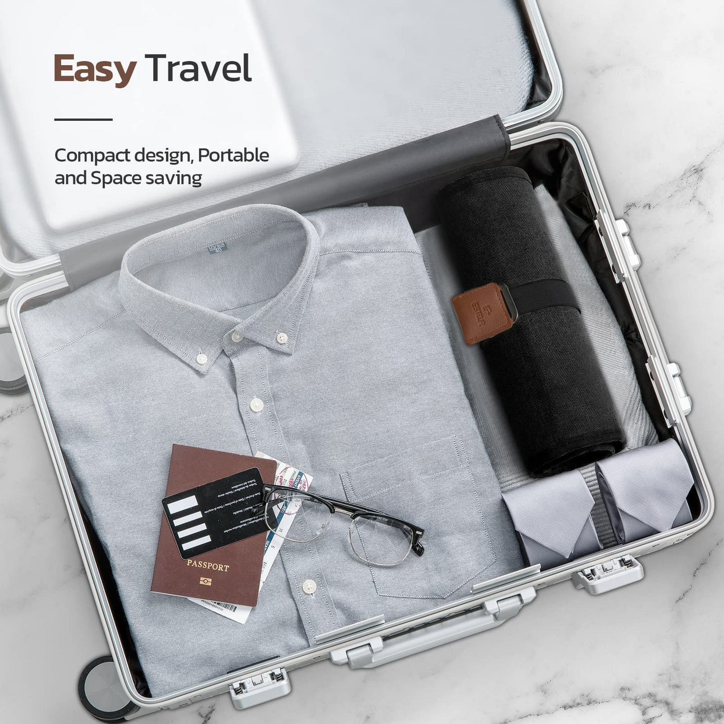 Men's Compact Travel Wash Bag